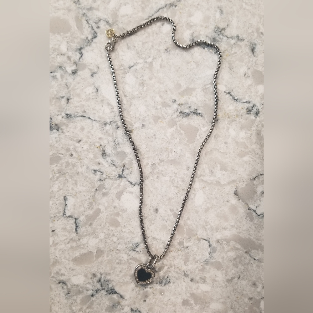 David Yurman Heart Necklace